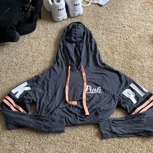 Pink hoodie